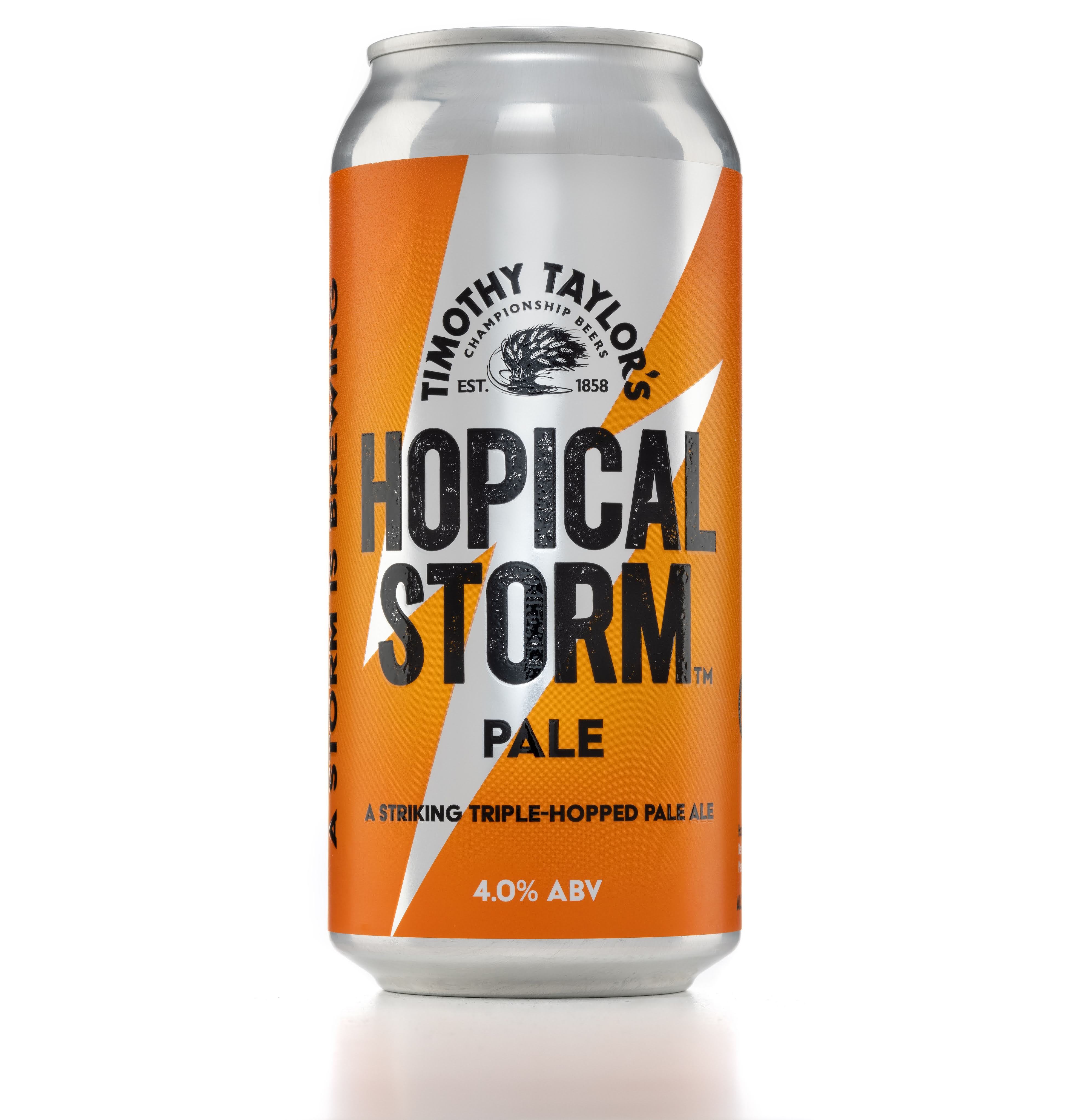 A single can of Timothy Taylor's Hopical Storm Timothy Taylor's Hopical Storm